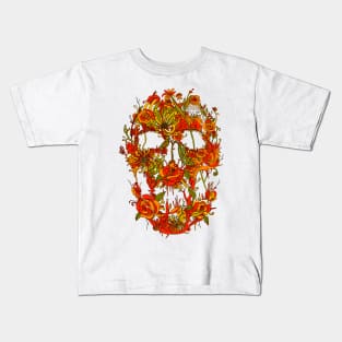 Skull Flora Kids T-Shirt